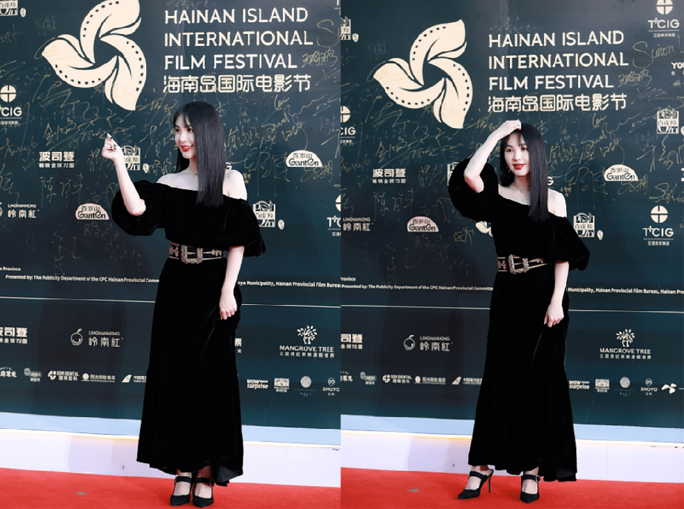 真显|李菲儿这裙子挺“明晃晃”，修身设计真显曲线，就是发型不咋精致