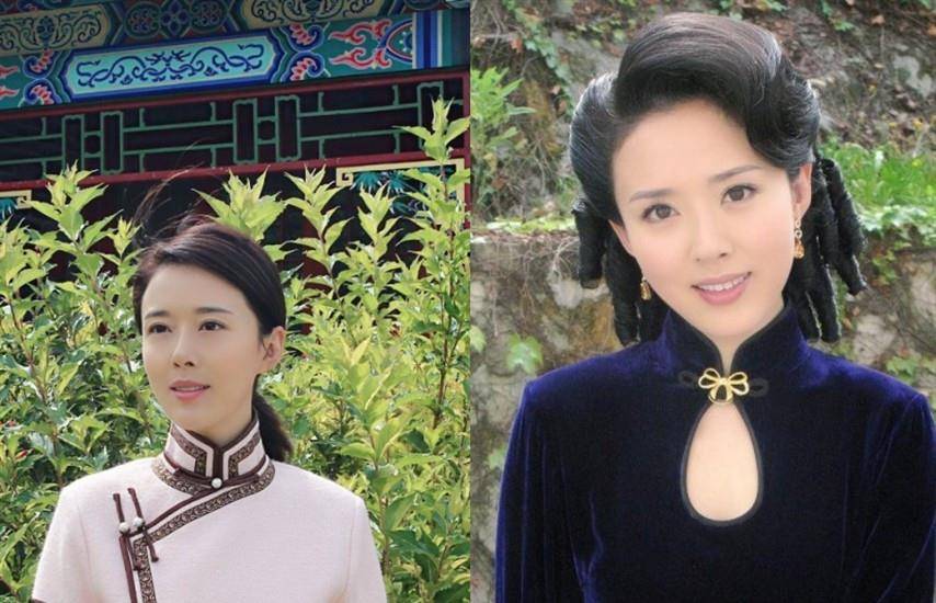 嫦娥|颜丹晨不愧是“最美嫦娥”，鹅蛋脸符合传统审美，穿旗袍更显端庄