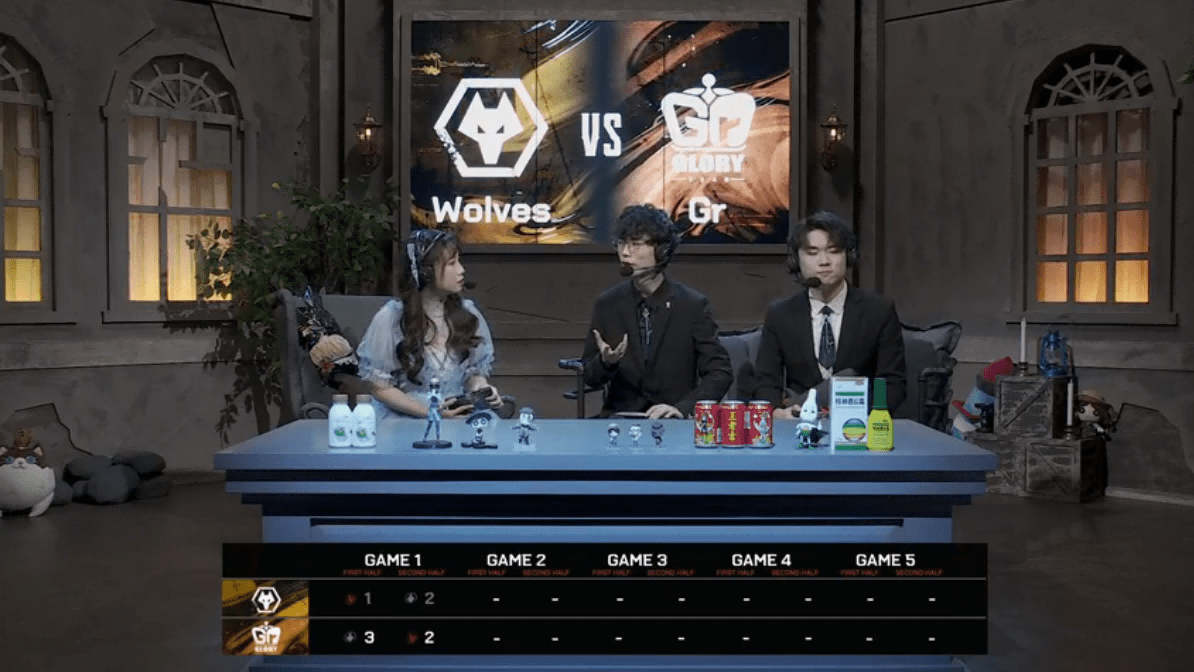 前锋|第五人格2021IVL夏季赛总决赛 Wolves vs Gr 第一局