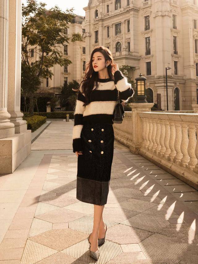 黑色|10度到18度穿什么衣服?几组好看的搭配,你也可以来试试