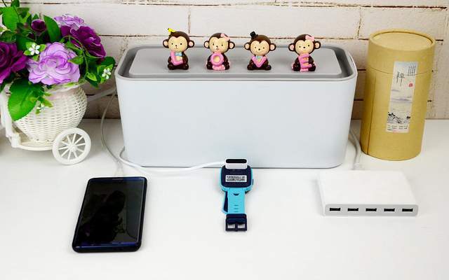 村头婆婆说话图 精致生活 品质好物 奥睿科usb收纳盒排插评测体验