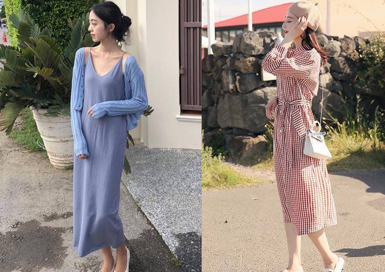 气息|连衣裙这样选，初秋吹来柔美风，塑造柔美的少女气质！