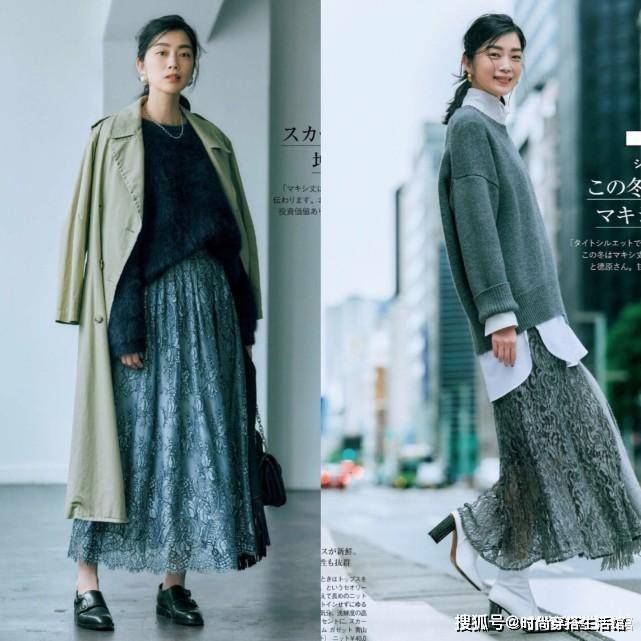 面料|建议中年女人，秋天穿裙子记住这4个搭配小技巧，年轻时髦有气质