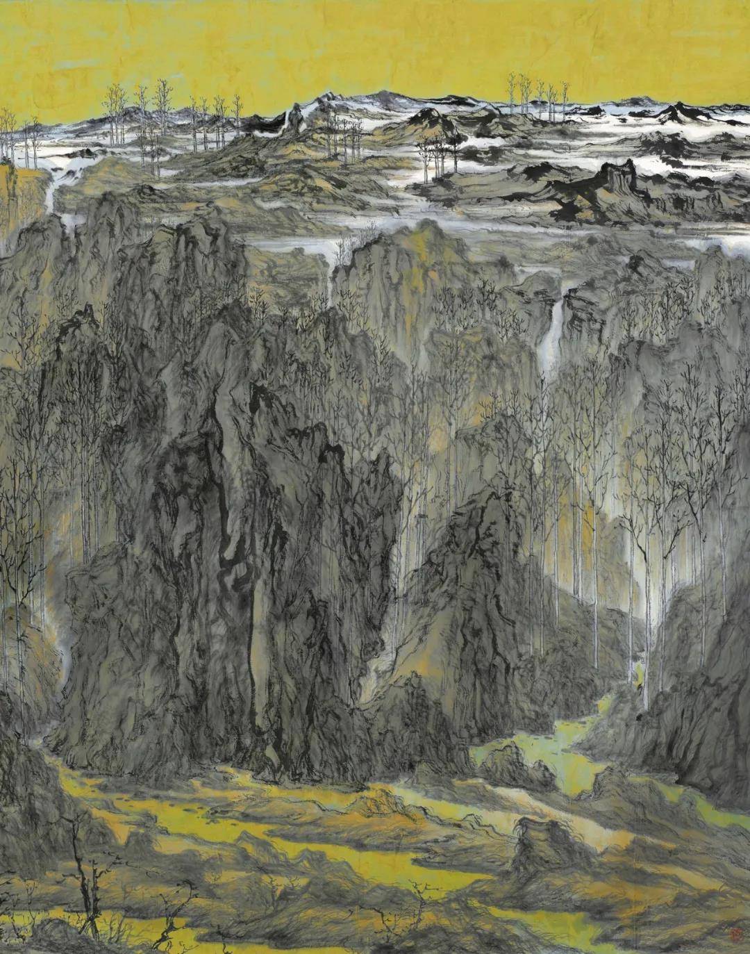 沈胄丨第十八届齐文化博览会暨民间收藏展画美山东当代名家作品展