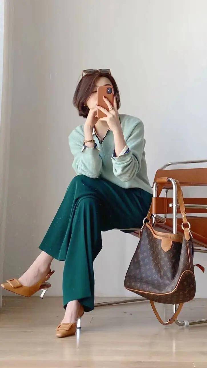 棕色|入卡 素人变女神,试试这7套绝美秋装!