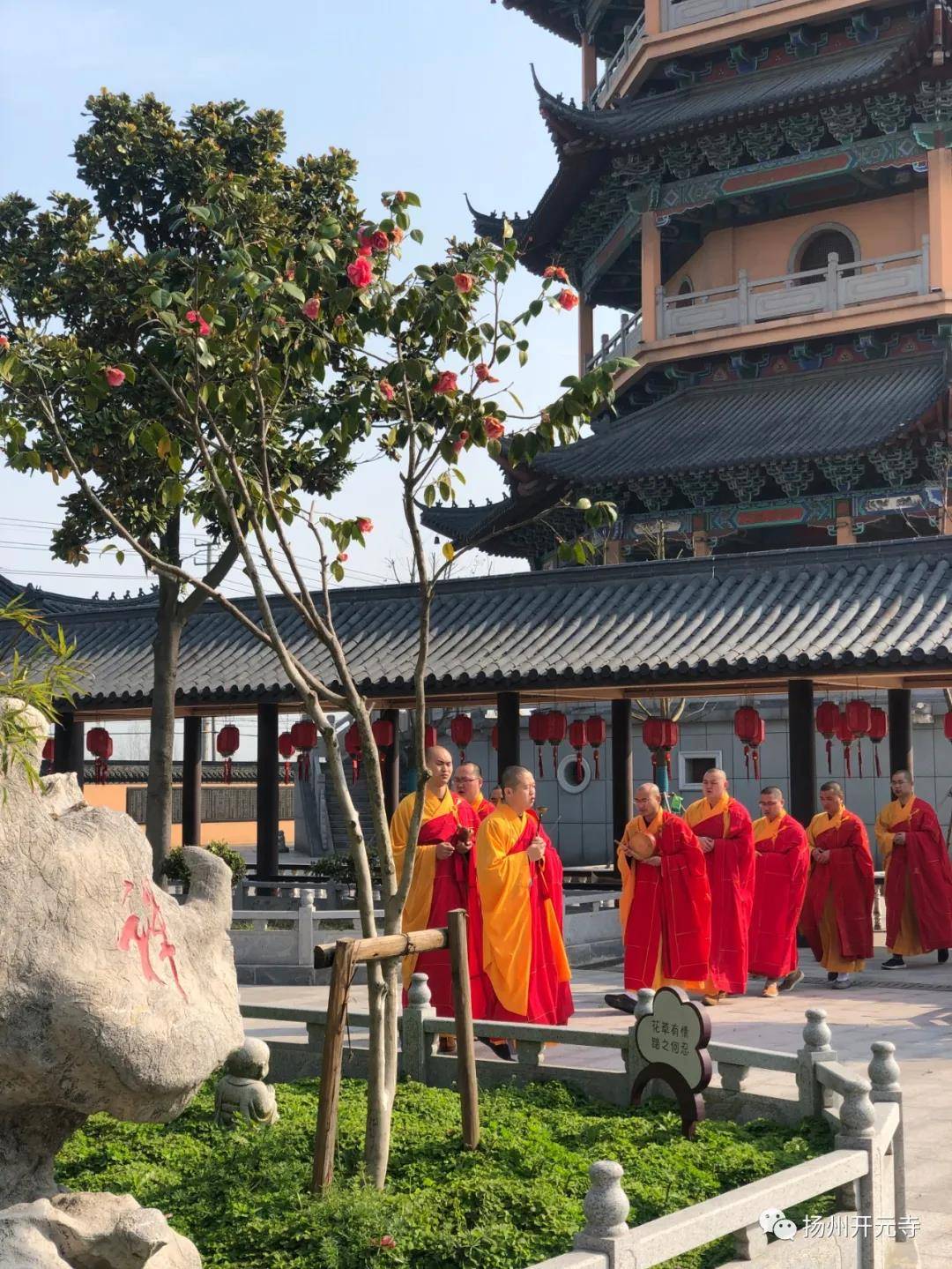 当代鲁班的杰作扬州开元寺