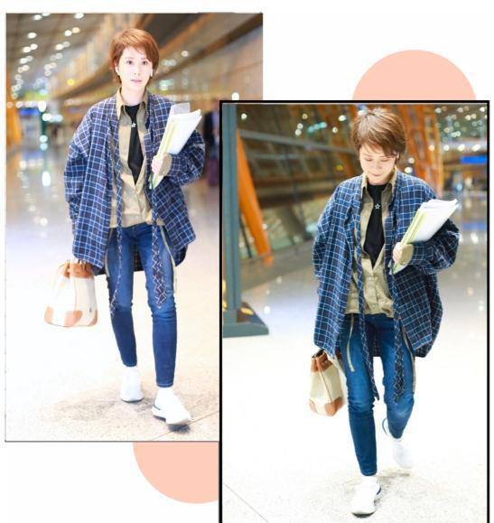 经验|日常出行穿衬衫怎么搭，老戏骨海清有经验，帮你时髦保暖两不误