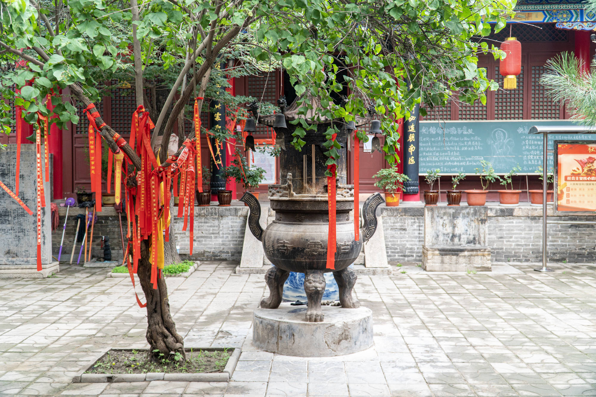 太原市|太原市中心有座千年古寺庙，有狄仁杰有关，现在门票免费