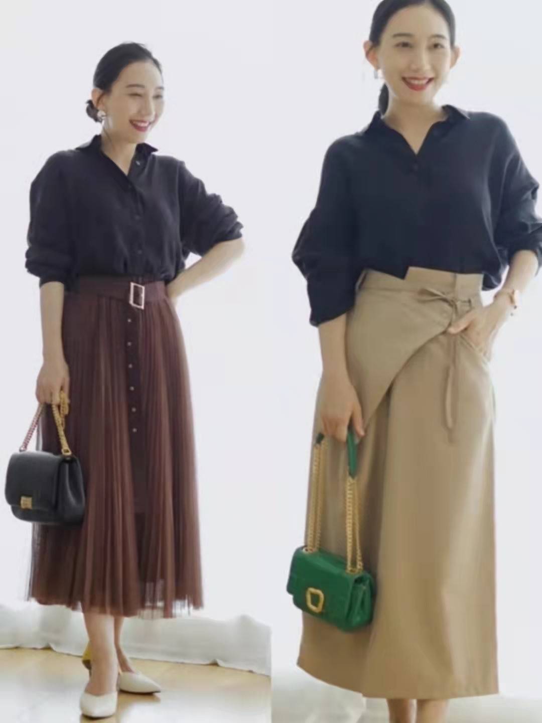 女士|秋季多穿这4种“基础款”，一衣多穿实用又优雅，适合中年矮个子