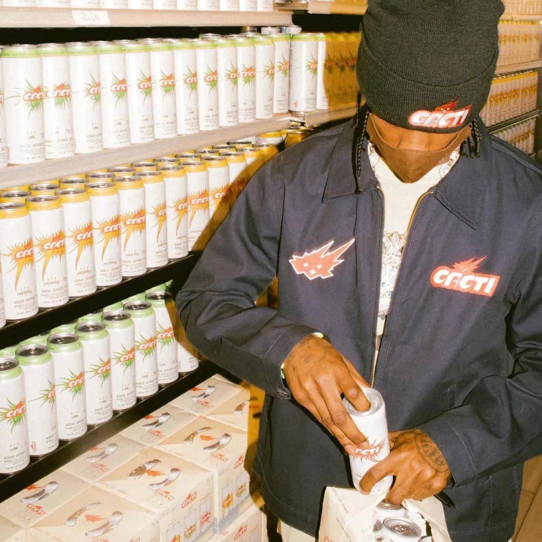 Con|Travis Scott疯狂带货潮饮，2个「明星收割机」跨界新合作计划又曝光了！