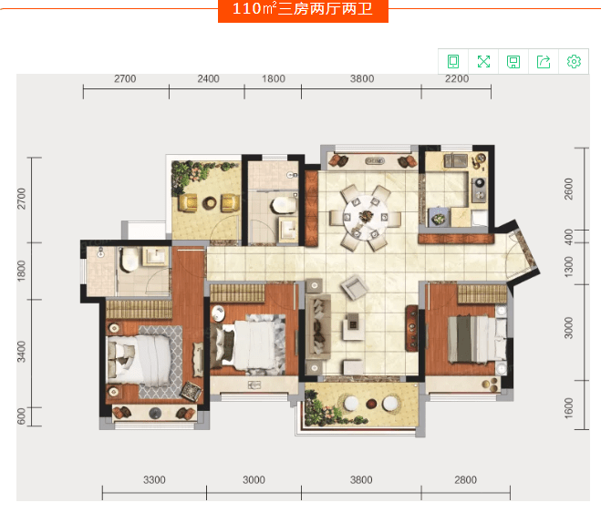 北京梧桐湾嘉苑户型图图片