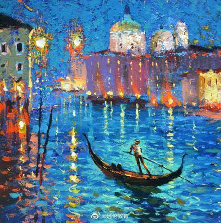 俄罗斯印象画派画dmitry spiros作品欣赏 #油画##远伦分享