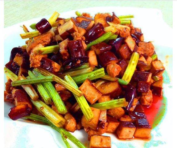 老干妈肉末炒香干