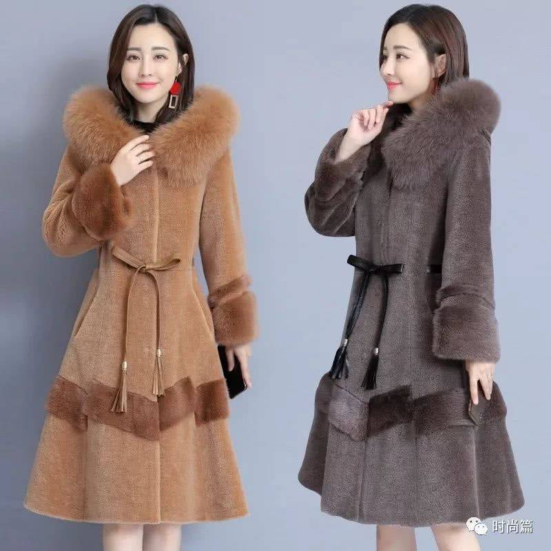 毛领连|强调一下：女人一定要对自己好！过年穿“羊驼绒”，显年轻贼美嫩
