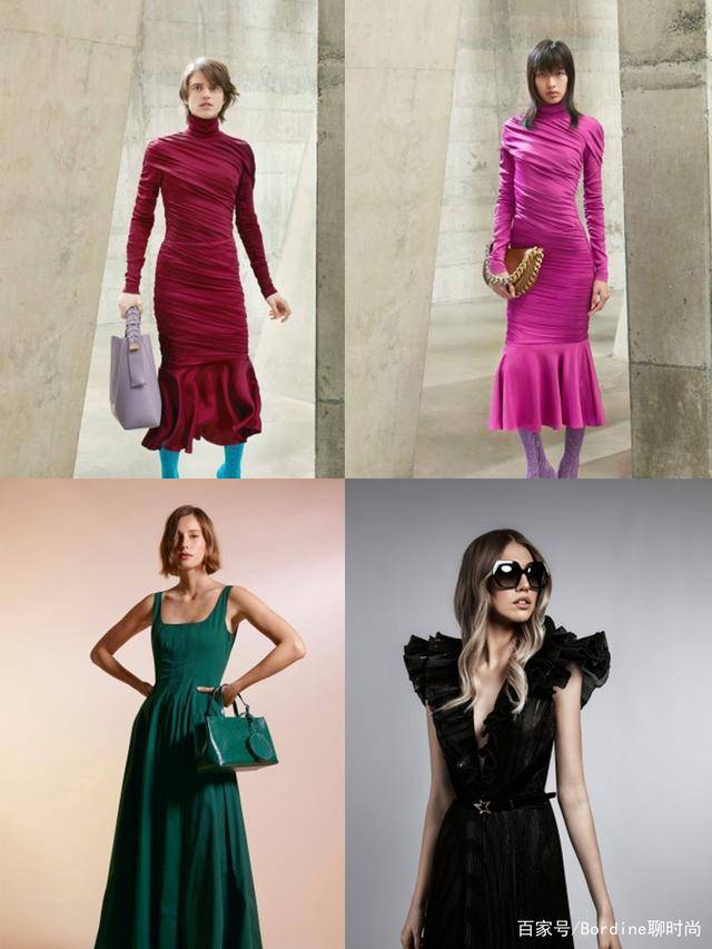 黑色|2021秋冬还会有哪些流行趋势?连衣裙的来一波