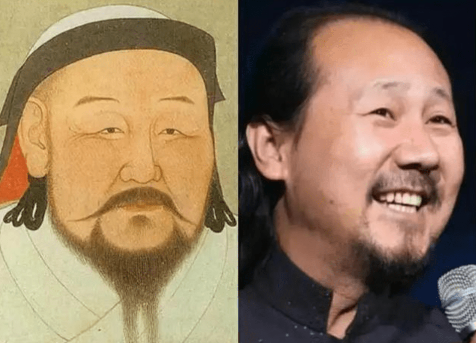 仔细看两人的脸型和眼睛,是不是感觉到陈建斌只要穿上晚晴官商胡雪岩