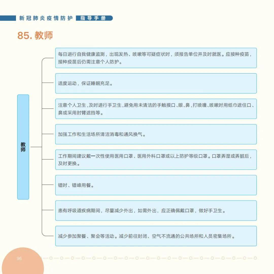 疫情|国家卫健委发布《新冠肺炎疫情防护指导手册》
