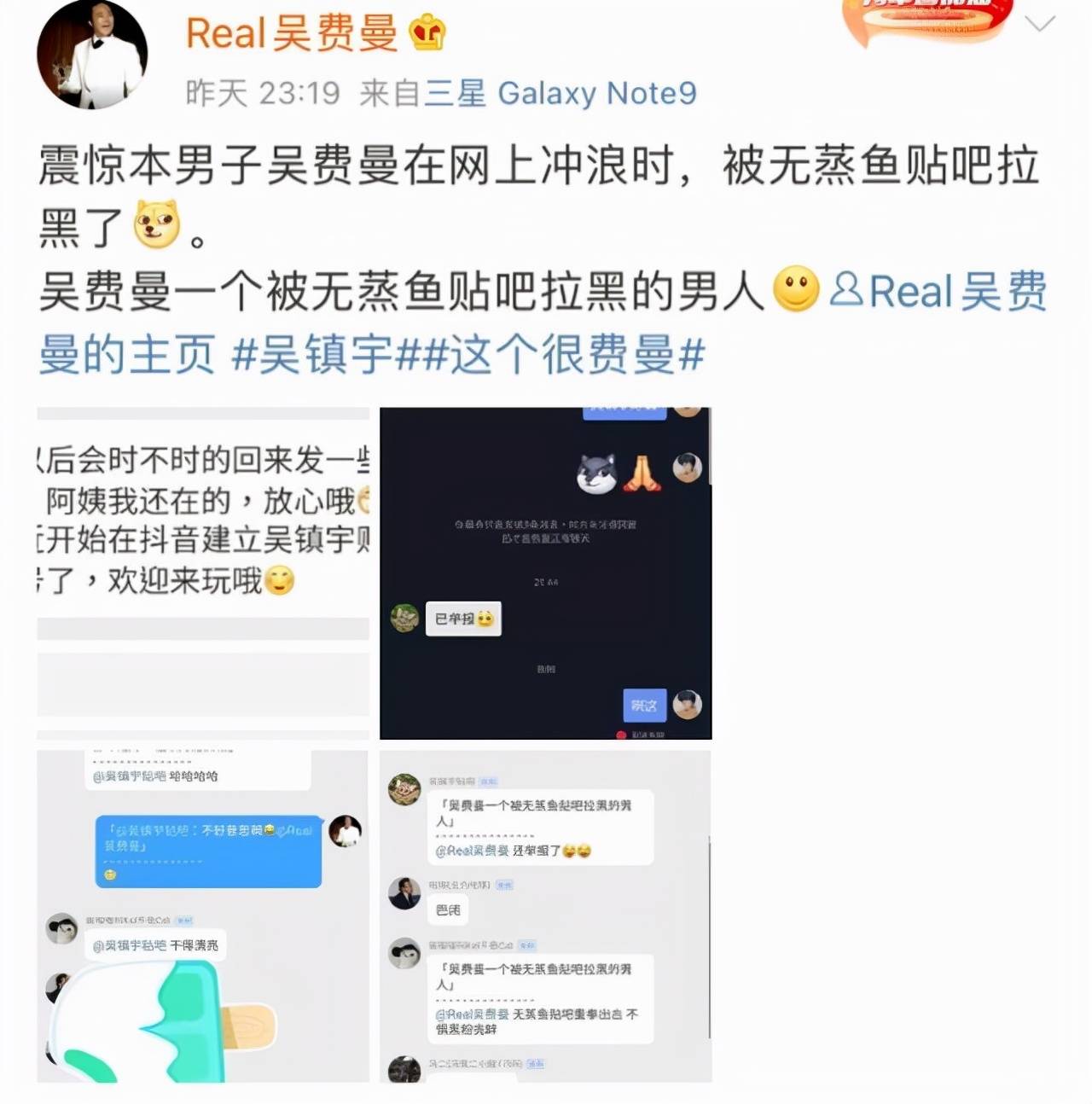 玩具|费曼不愧是吴镇宇头号黑粉，在贴吧吐槽被举报，坑得一手好爹