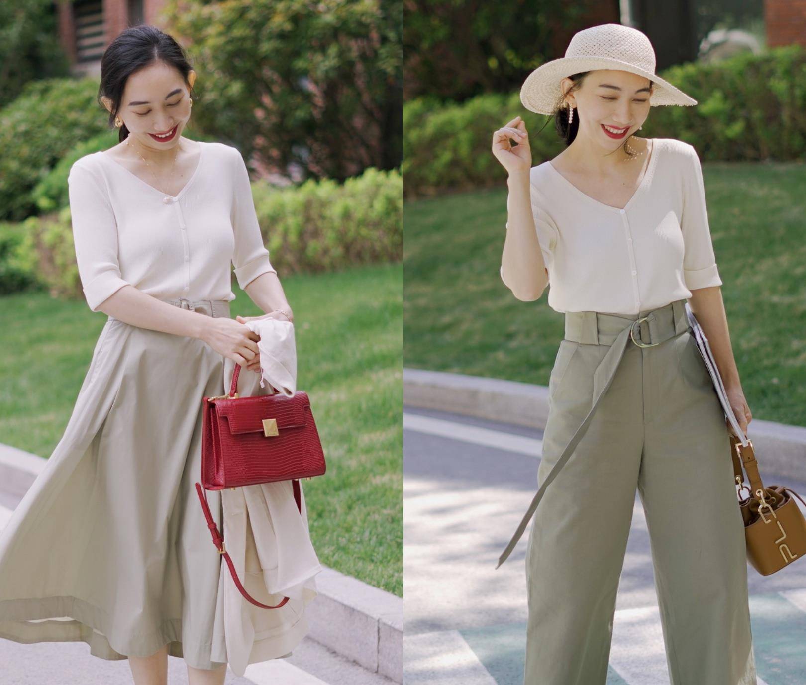 整体|30岁+的轻熟优雅女人,学会用白色单品,简约又不失时髦