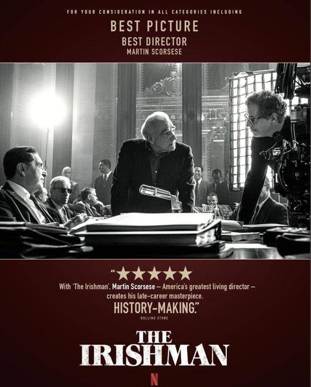 德尼罗|冲击奥斯卡！《爱尔兰人》发布德尼罗、帕西诺写真