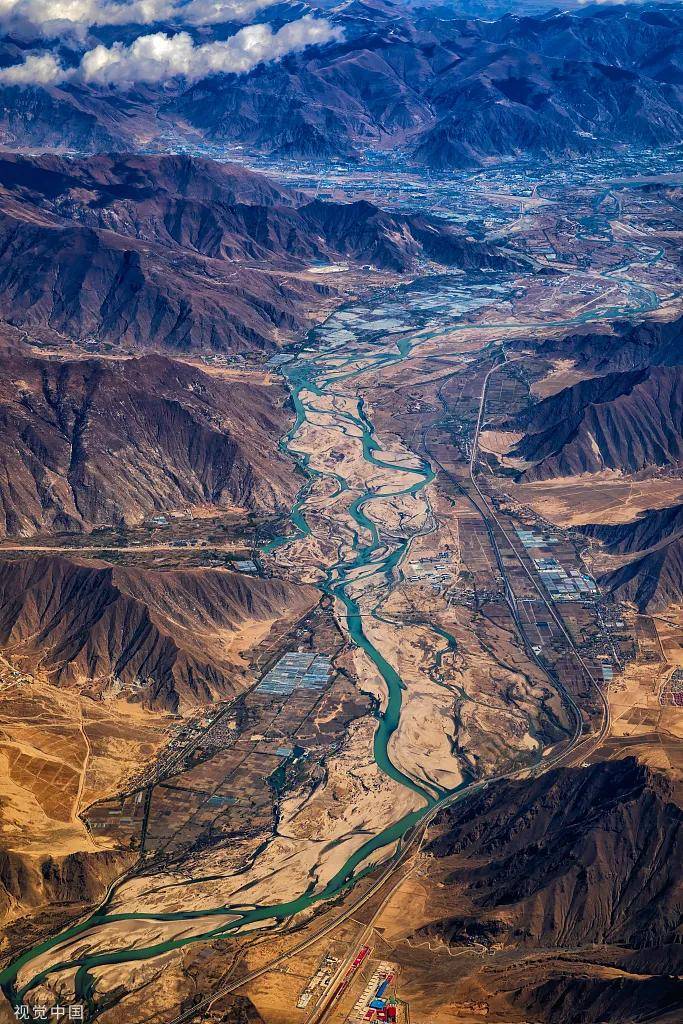 拉萨河谷平原图片