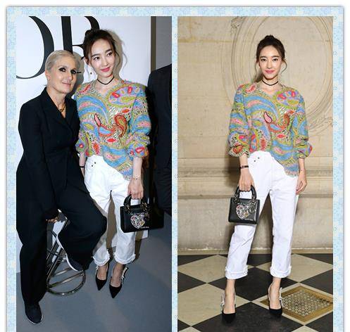 黑色|宋慧乔和王丽坤只差3岁，但是搭配得很成熟，气质相差很大