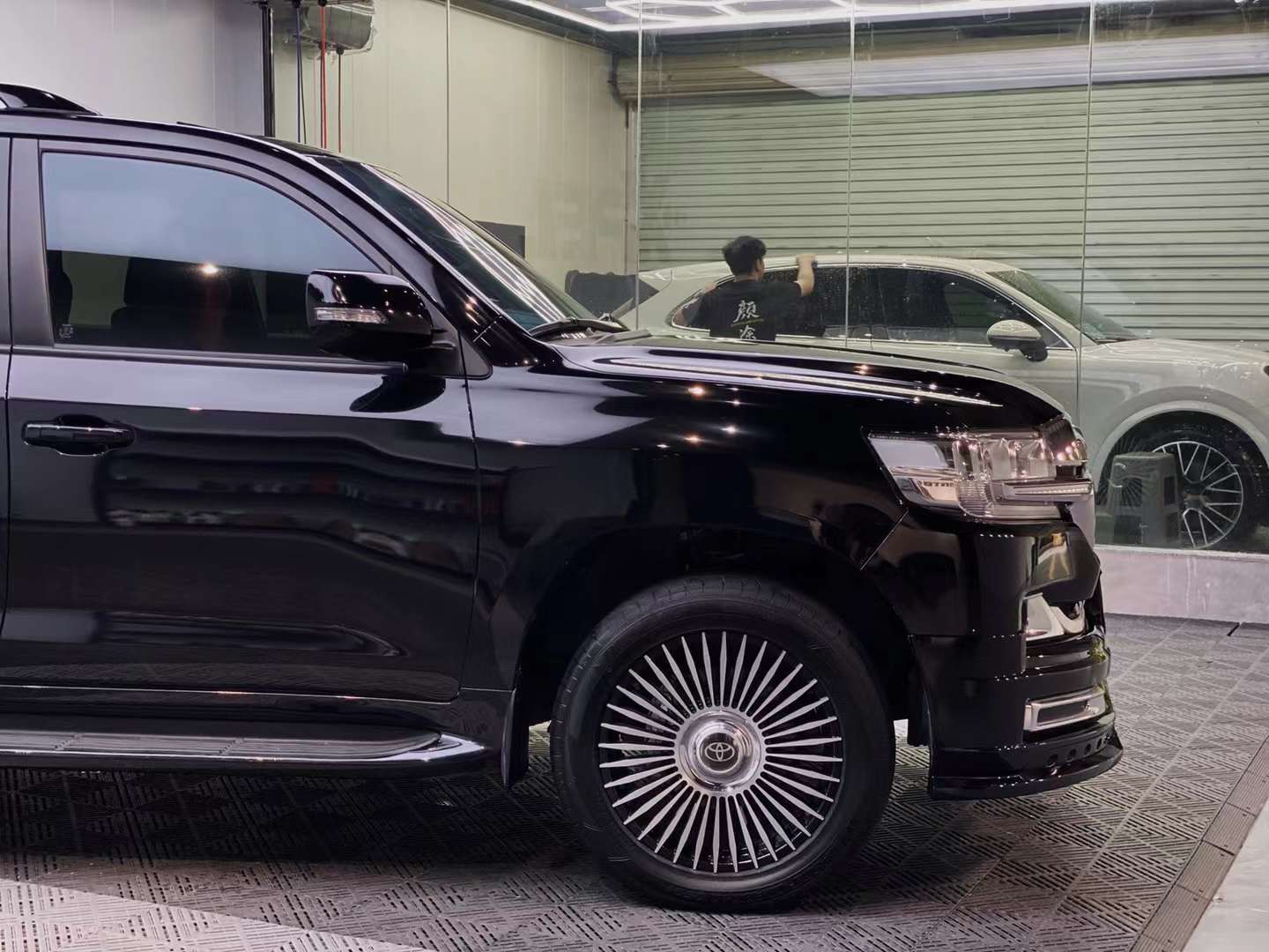 陆地巡洋舰贴膜ichanger(icr)改变者改色膜钢琴黑