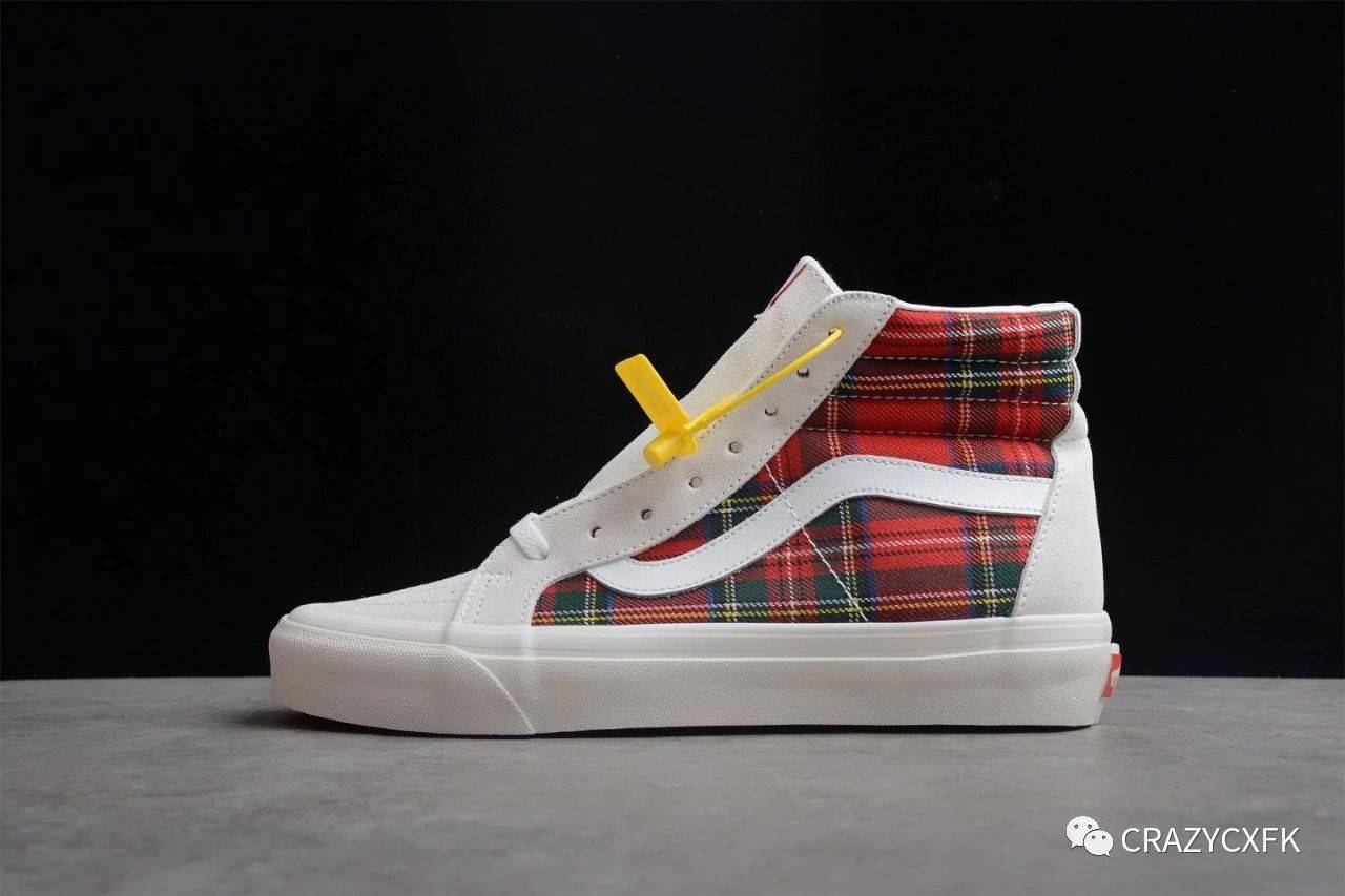 颜色|万斯 Vans SK8 Hi Pendleton 联名格纹高帮拼接帆布鞋