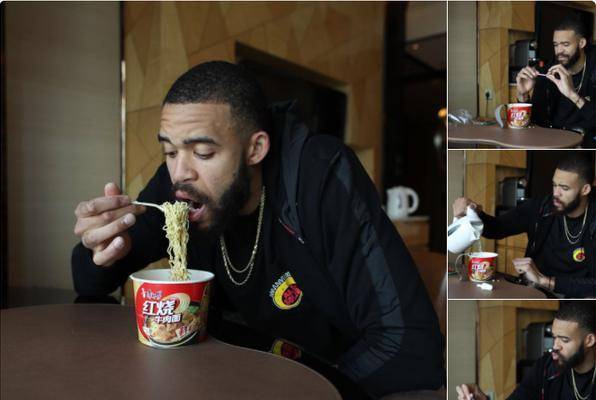 美食|NBA吃货遇上中国美食:马努给6款零食评分,字母弟一人吃9桶泡面