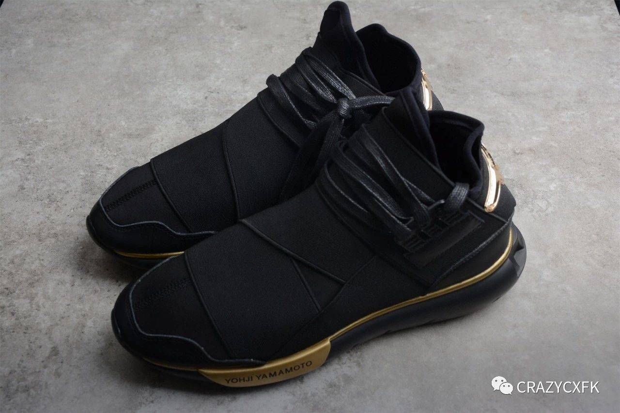 漆皮|阿迪达斯 Adidas Y-3 QASA HIGH 黑武士运动鞋