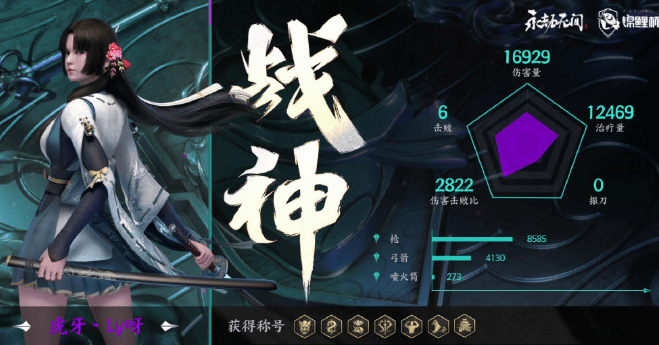 集锦|永劫无间：虎牙Ly晋级总决赛，胡桃喷火筒操作成为精彩集锦