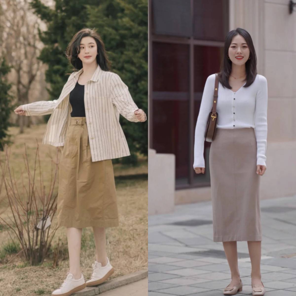 身材|这些秋日休闲look，每套都好时髦！