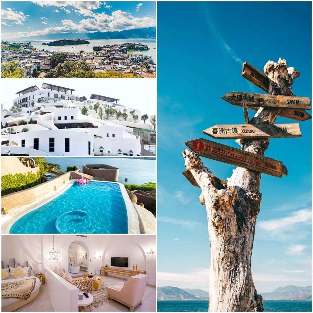 阳光蓝天碧海最美的日落诗和远方的秘境