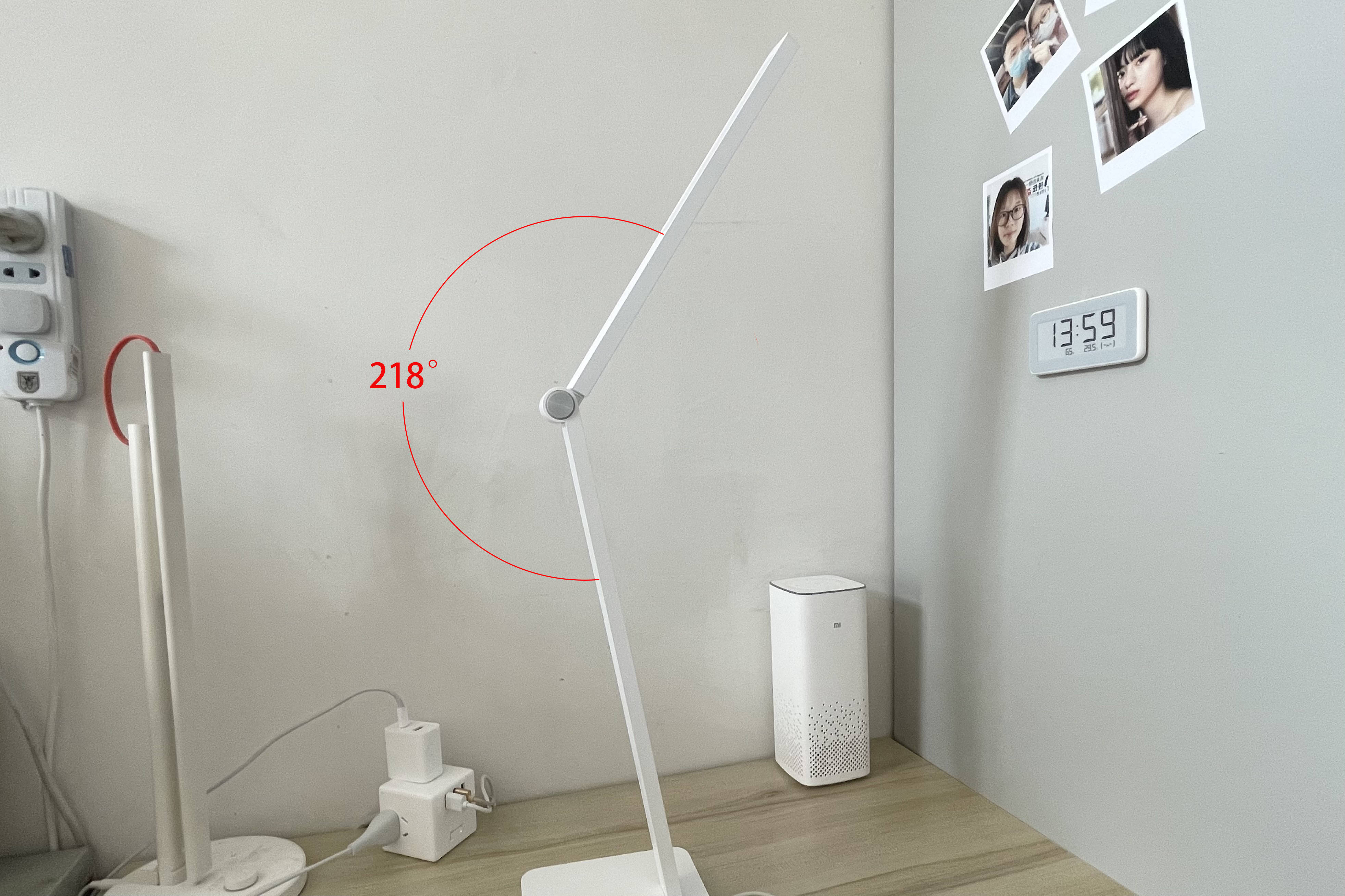 双轴调节,国a级照度,米家智能台灯lite体验