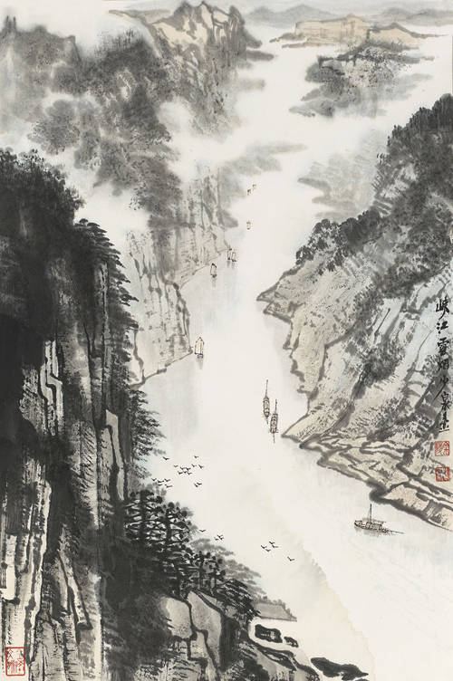 大境界2021当代收藏潜力书画名家推荐当代金陵画派大家罗建泉