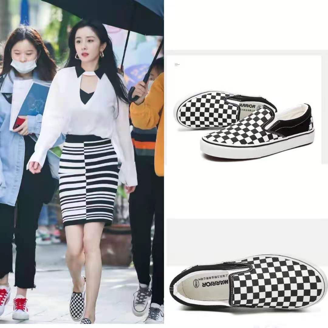 帆布鞋|杨幂又火了一款国货，79元回力鞋穿出高级感，不愧是“带货女王”