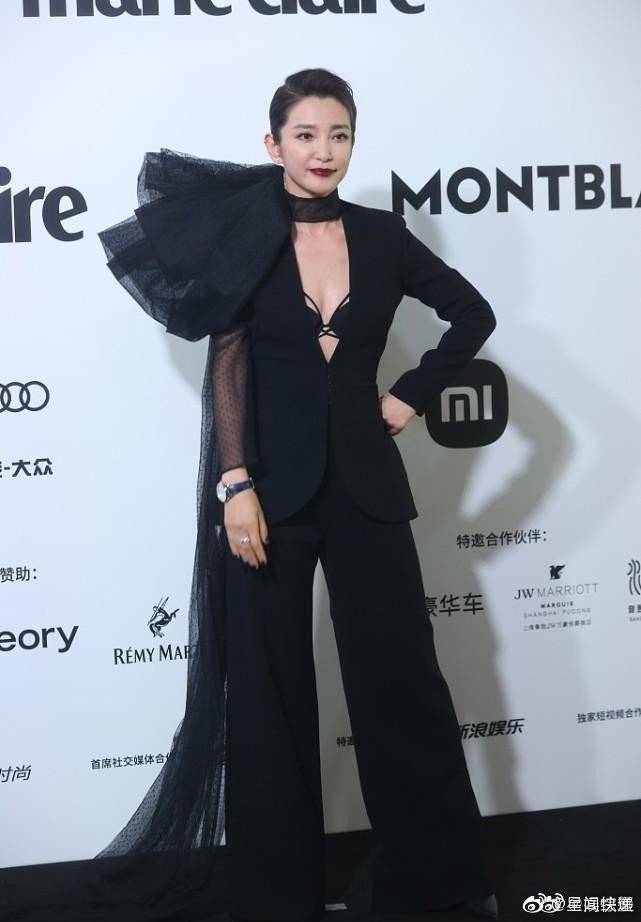 黑色|陈坤李冰冰黑色造型大片登时尚芭莎封面，攻气满满