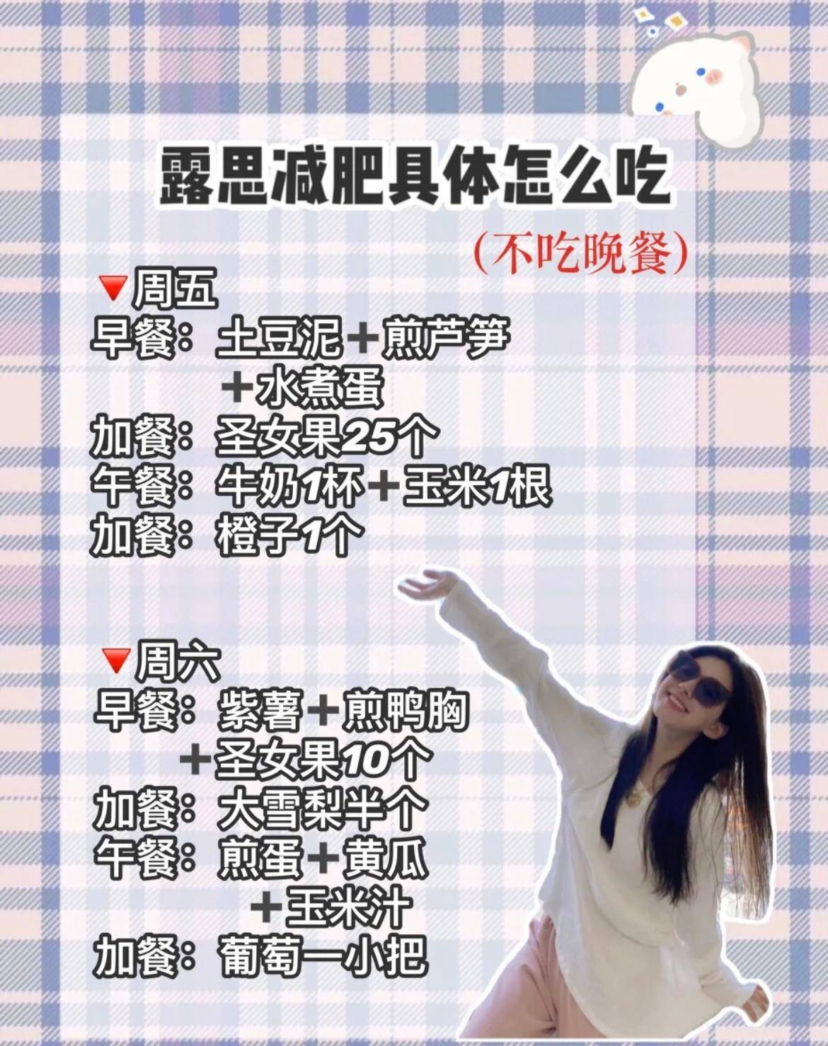 午餐|赵露思的佛系减肥法火了，7天减掉6斤，难怪《长歌行》里变好美啊