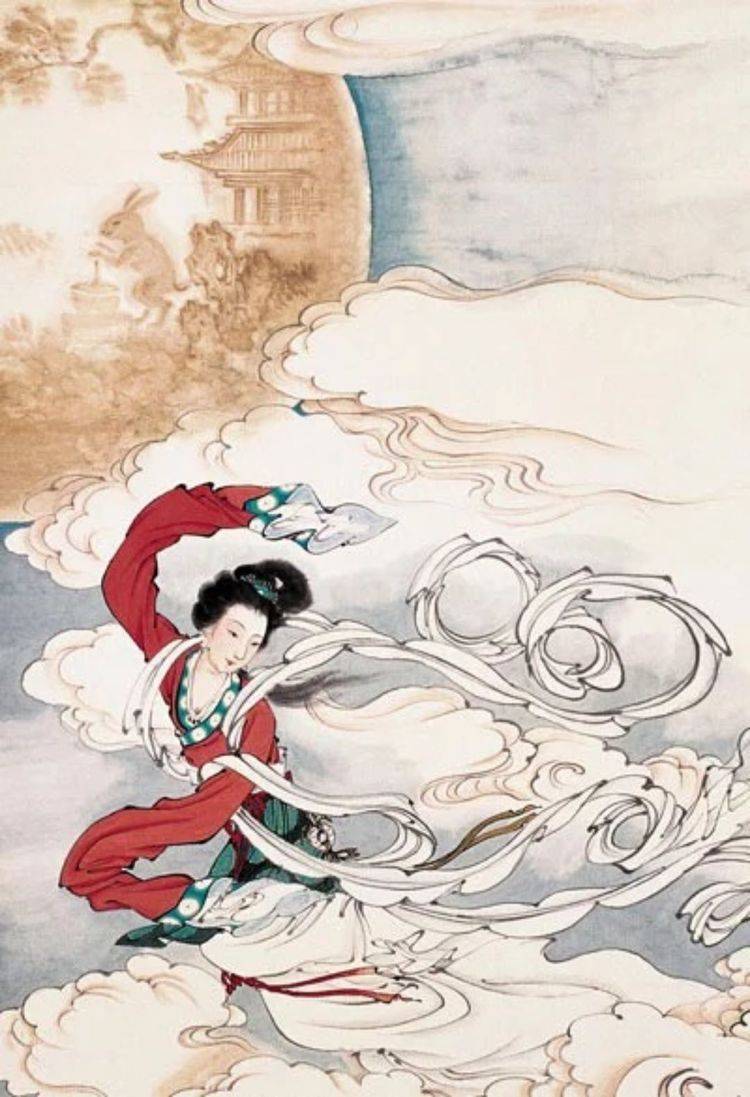 中国古代神话故事之三《嫦娥奔月》