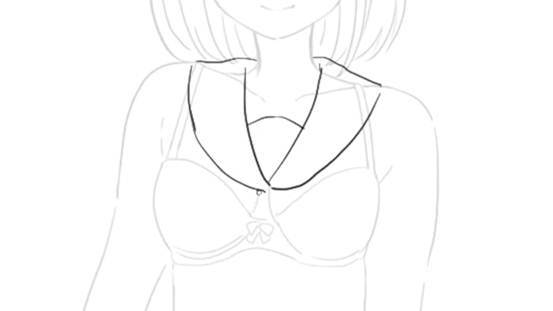 画法 各类高中生制服的绘画方法