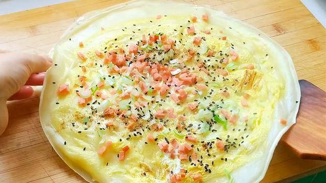 做法|早餐没时间做,学会这道早餐饼,只需要15分钟搞定全家早餐