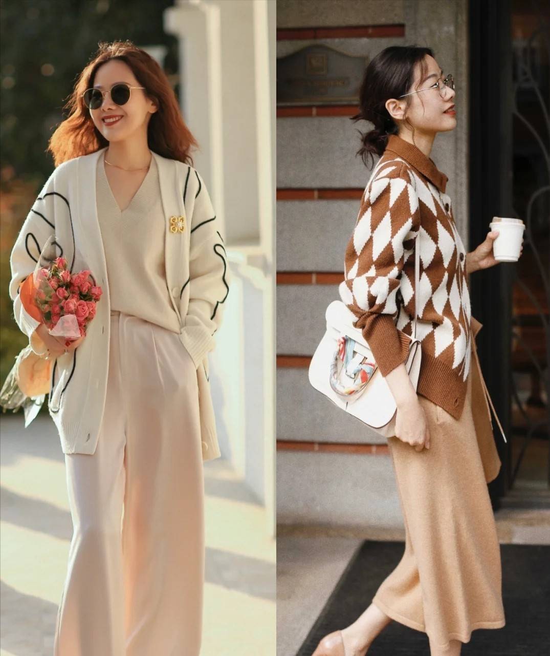 毛衣 秋季精选：小姐姐15款毛衣穿搭实用技巧，学会就能穿出不同的感觉