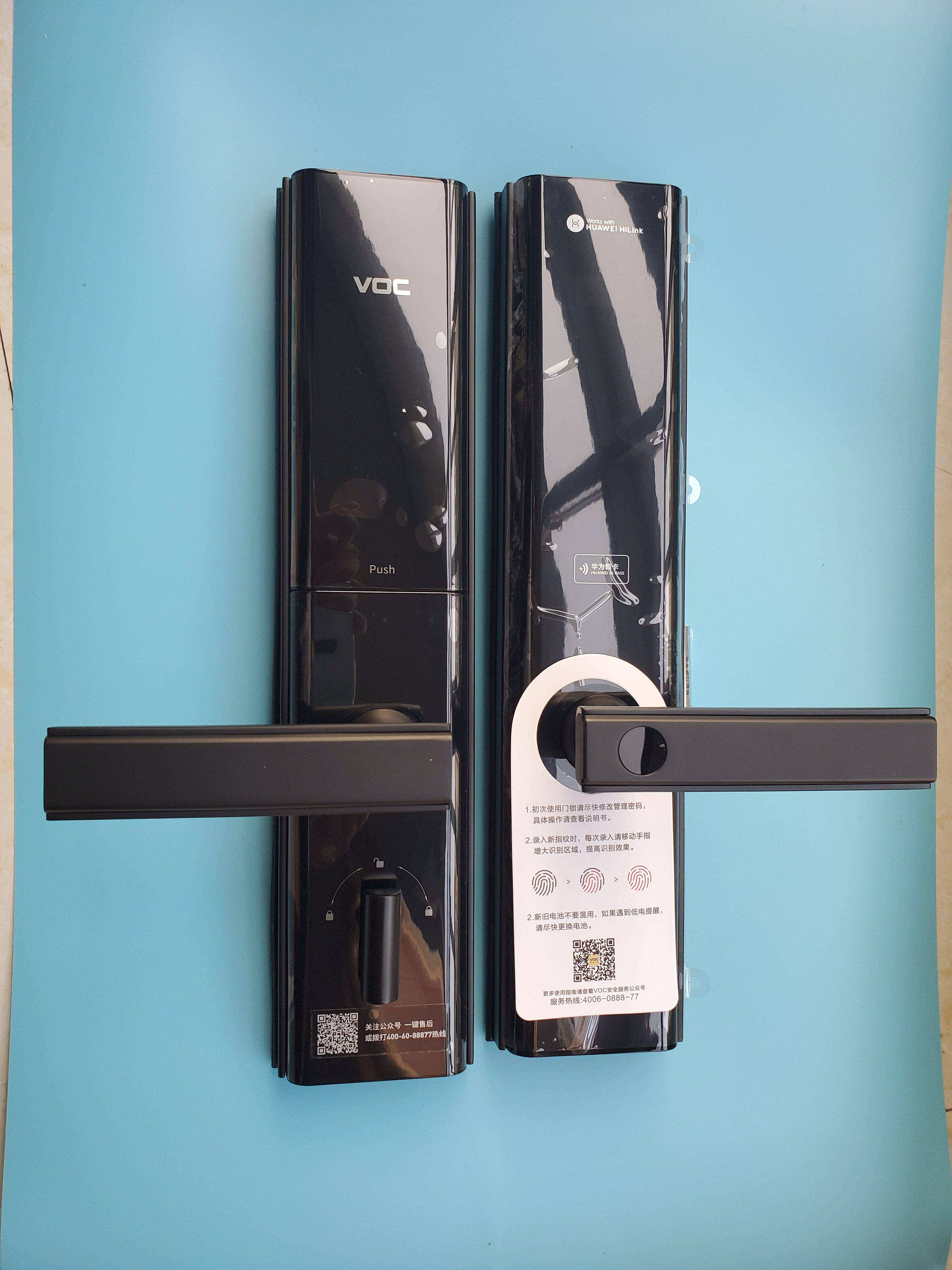 告别枷锁,智慧操控——华为智选voc智能门锁s指纹锁测评