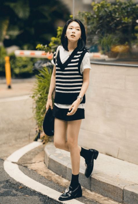 下半身 小个子女生别总穿长裤,试试“下半身失踪”穿搭法,显高又洋气