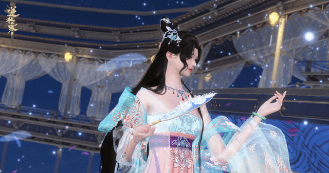 时装 18岁汉服美女COS性感嫦娥，玉兔变娇俏萝莉少女，网友：太香艳