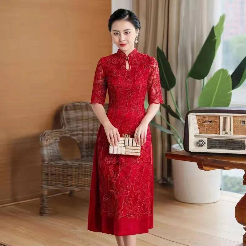 少男少女 入秋穿“旗袍”炸街,优雅高级复古减龄显气质,30+女人都看好了