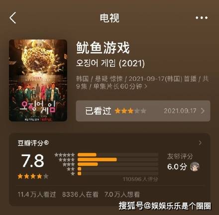 Netflix|《鱿鱼游戏》：获得韩剧史上第一部登上Netflix世界日榜第一名？