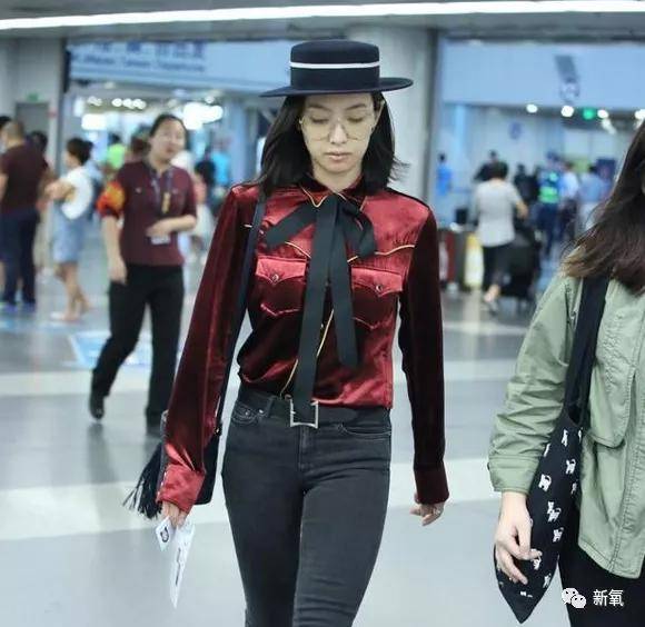 美人 被路人偶遇的张柏芝，这状态，会是传说中的怀四胎吗？