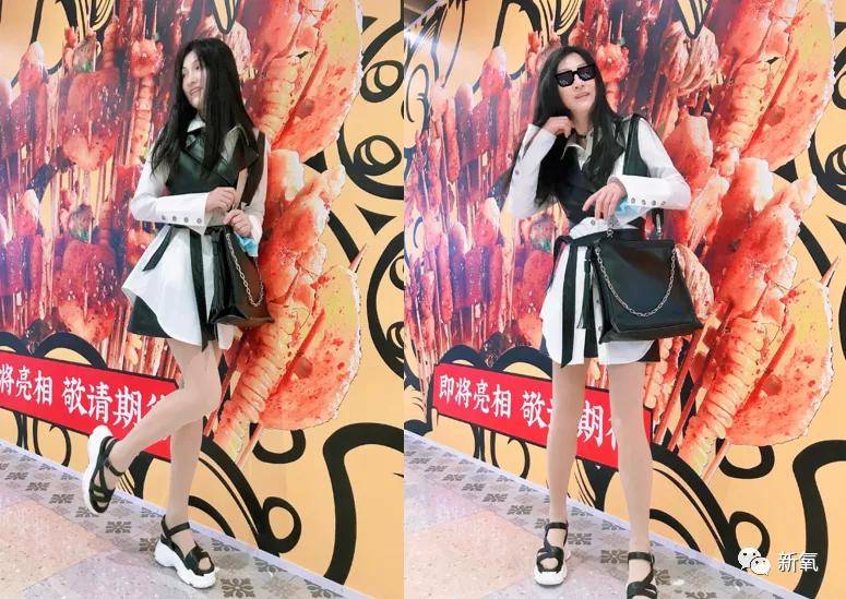 美人 被路人偶遇的张柏芝，这状态，会是传说中的怀四胎吗？