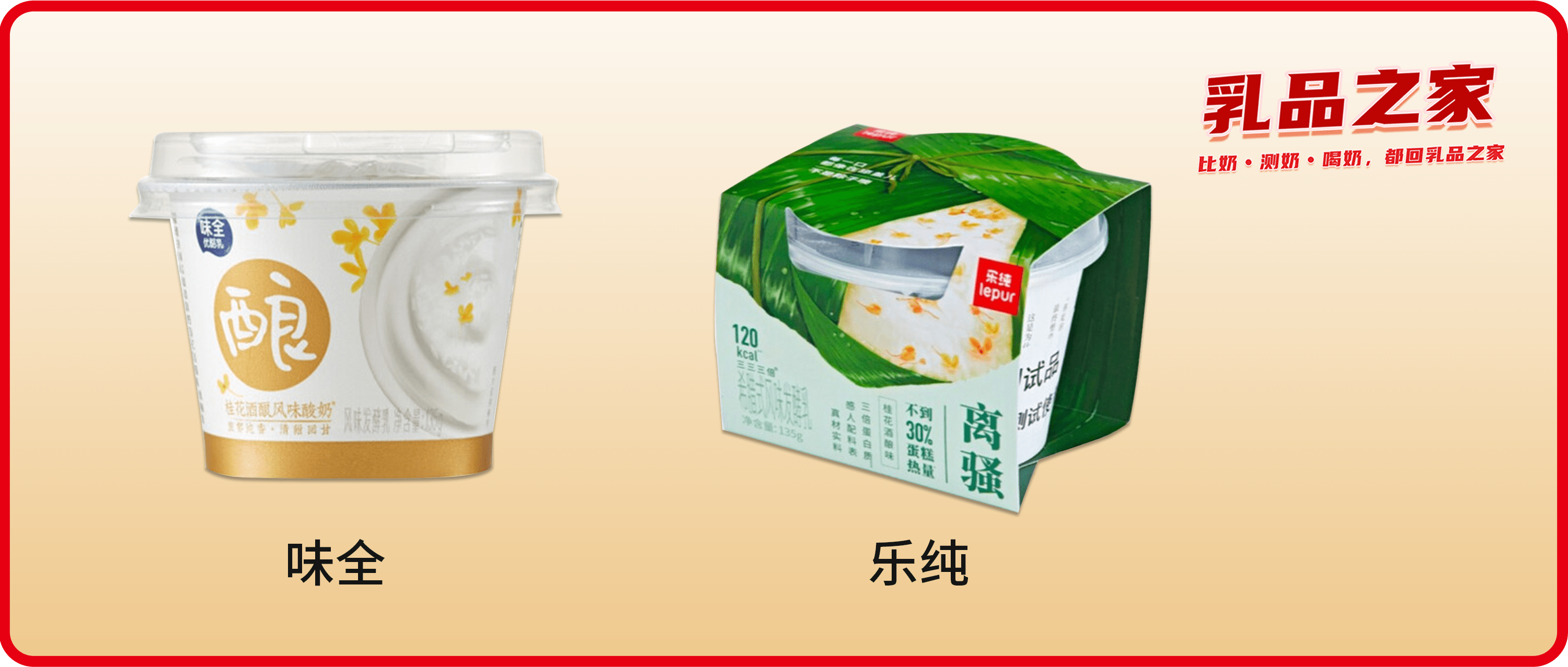 两款酒酿酸奶 乐纯值得买 味全不值得买 测评